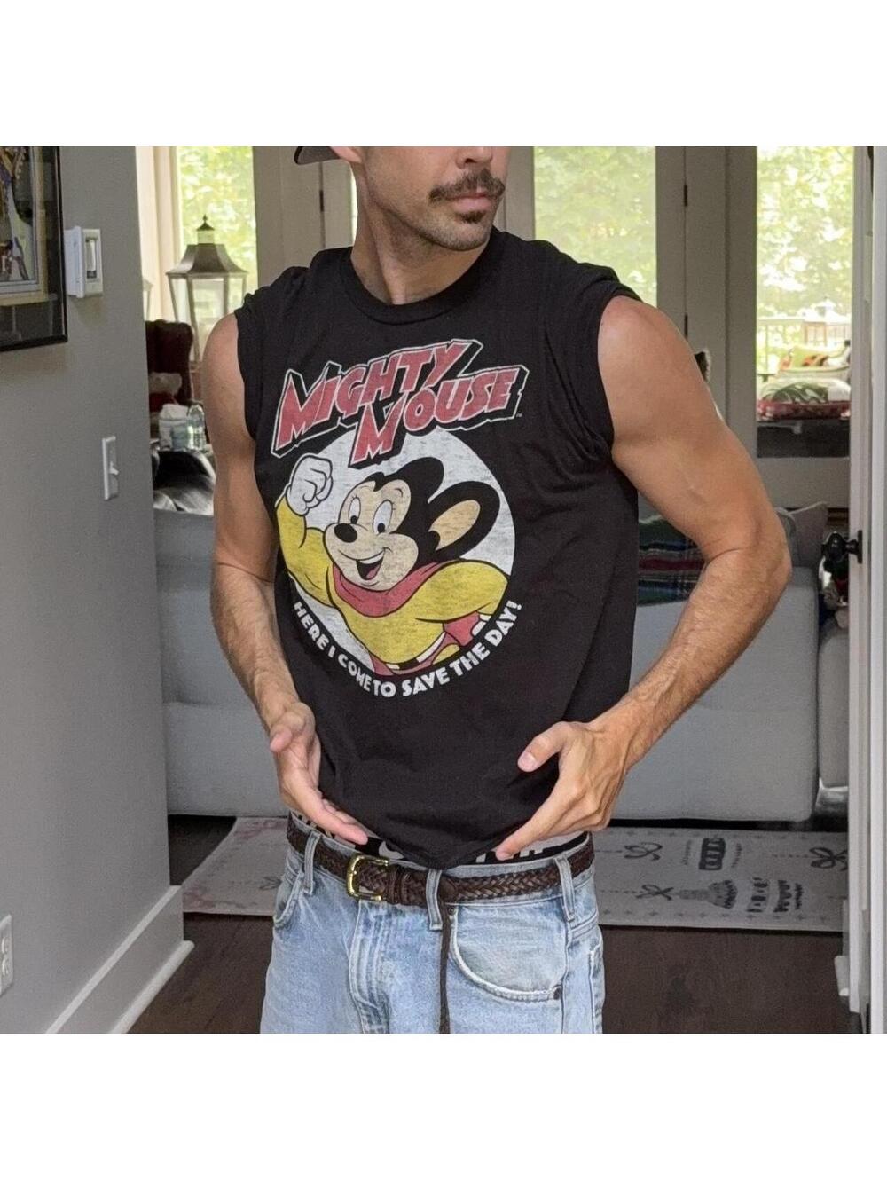 🖤 Port & Company Mighty Mouse Graphic Tee